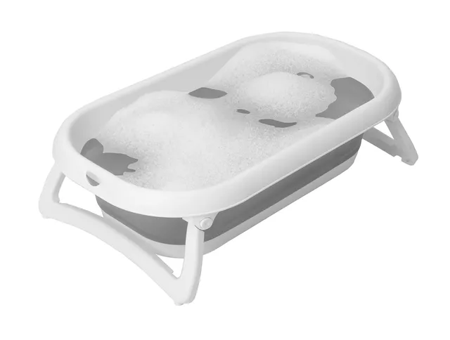 rotho-babydesign-baby-bath-2-go-faltbadewanne-grau image 1