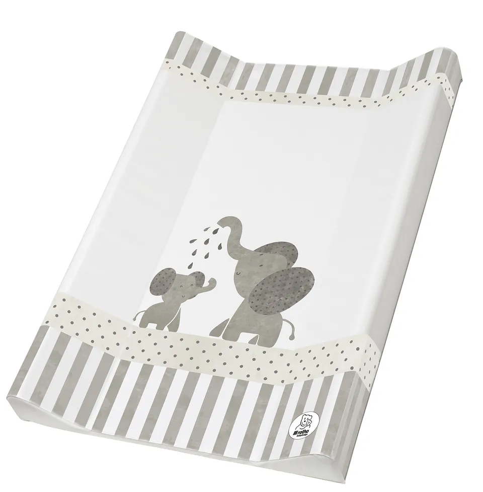 rotho-babydesign-bella-bambina-wickelauflage-keil-50x70-cm-modern-elephant image 1