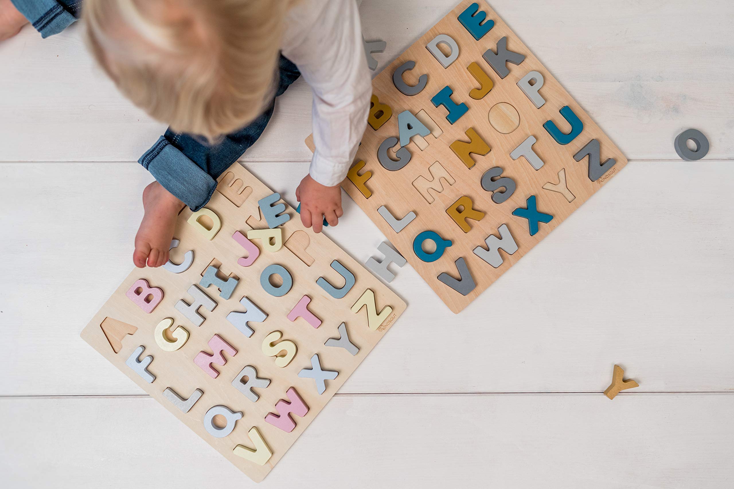 kindsgut-abc-puzzle-buchstaben-holzpuzzle-hanna-26-teile image 3