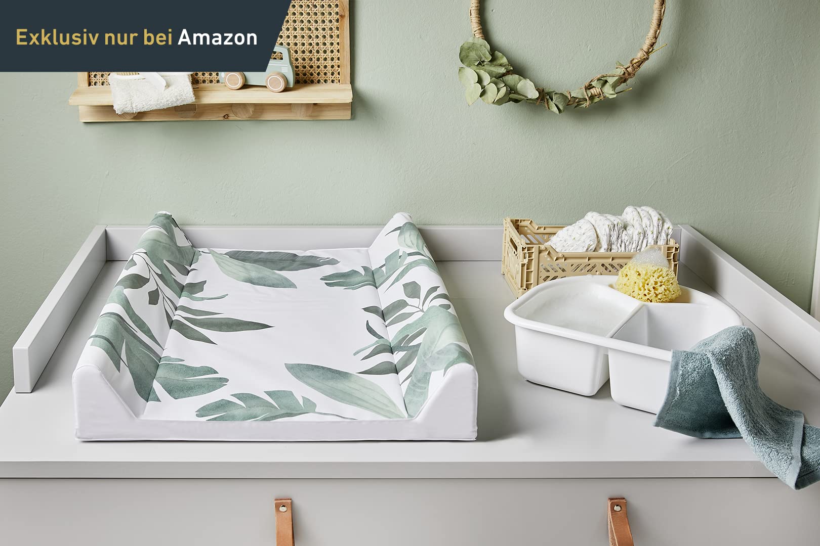 rotho-babydesign-wickelauflage-keil-50-x-70-cm-soft-tropical-abwaschbar-wasserdi image 3