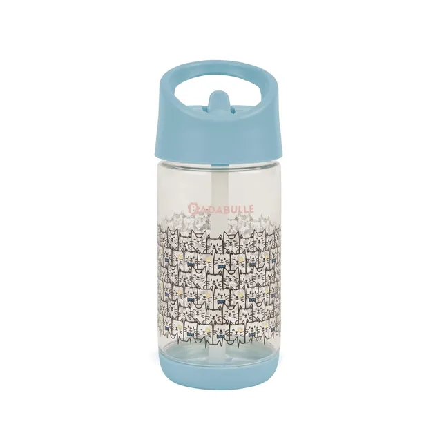 badabulle-trinkflasche-kinder-350-ml-mit-strohhalm-auslaufsicher-ab-6-monaten image 1