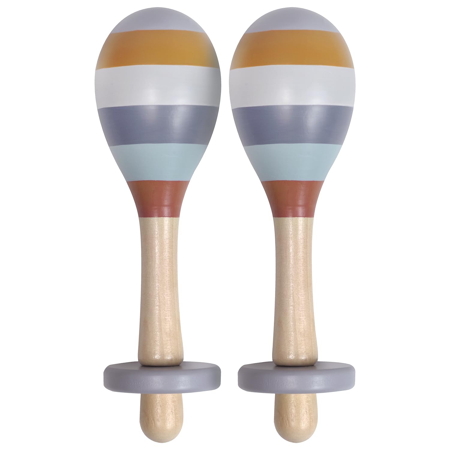 kindsgut-musikinstrumente-kinder-holz-4-teilig-streifen-gitarre-rasseln-tamburin image 3
