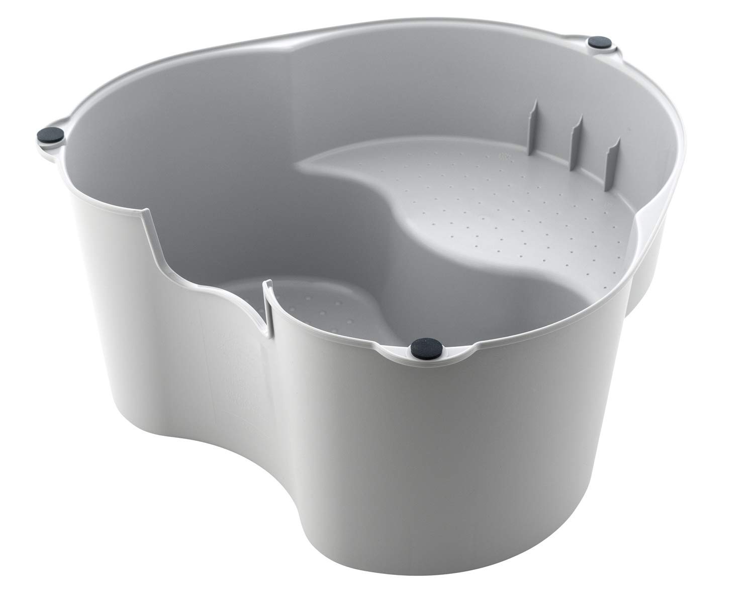 rotho-babydesign-top-kinderschemel-2-stufig-anti-rutsch-stone-grey image 5