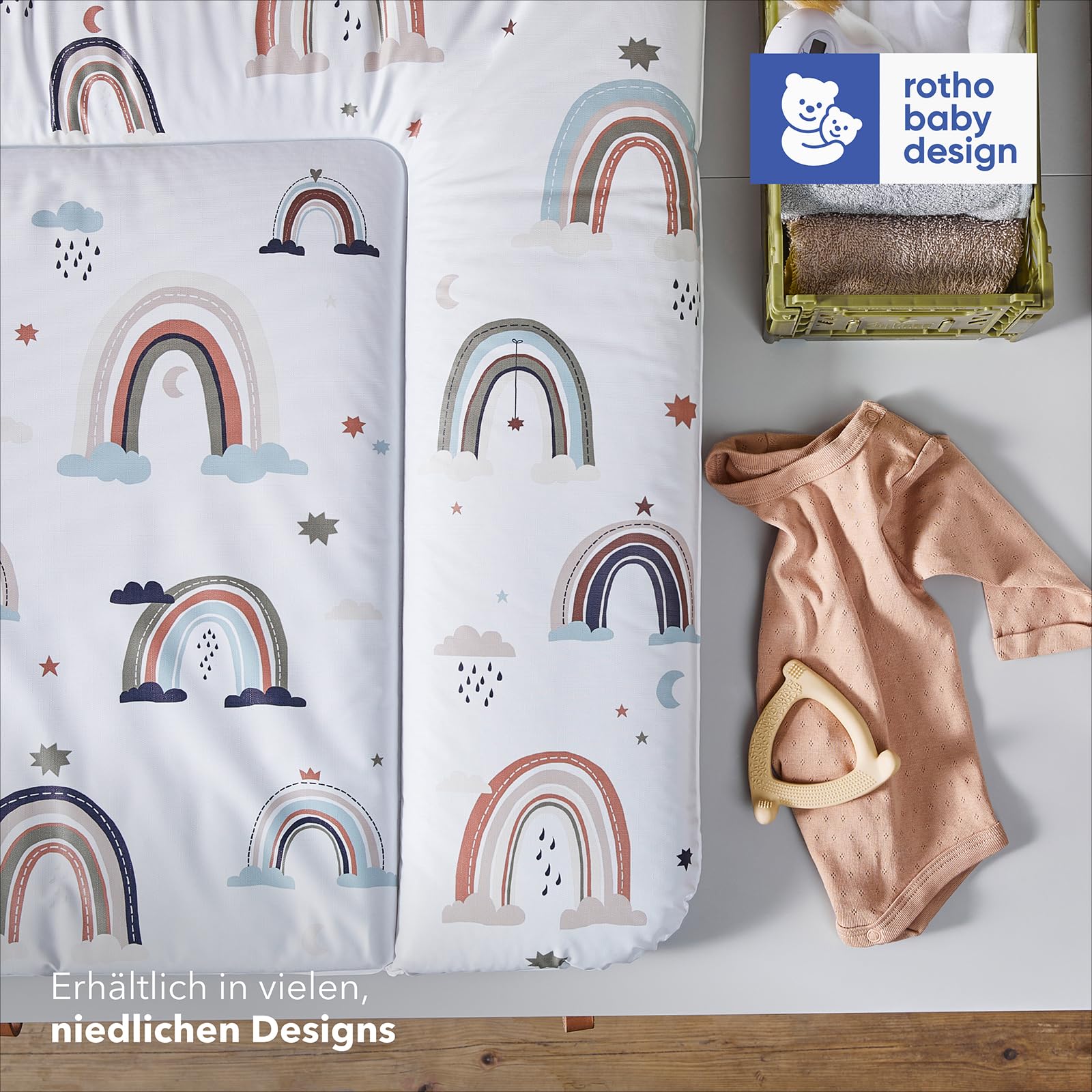 rotho-babydesign-wickelauflage-breit-85-x-72-cm-natural-leaves image 6