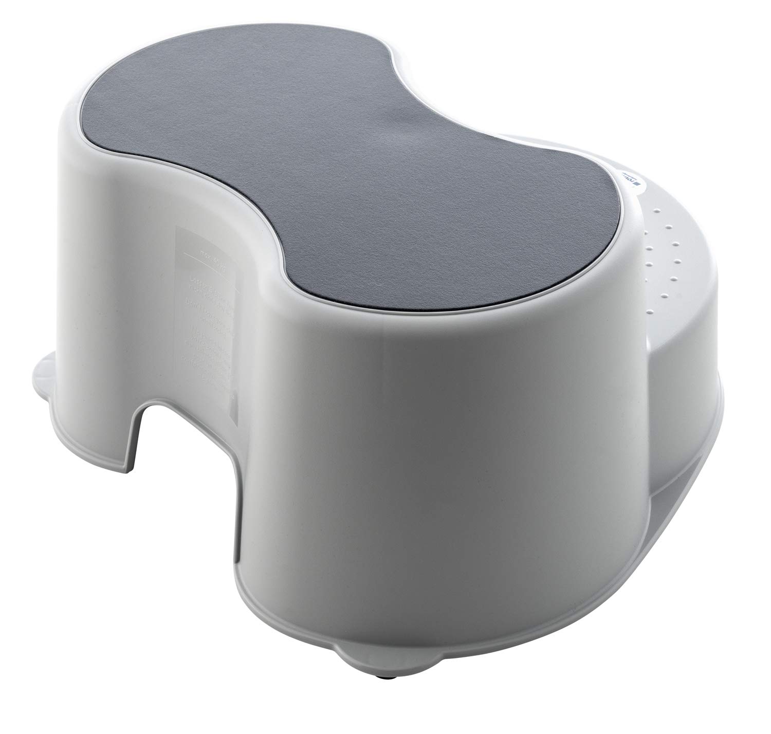 rotho-babydesign-top-kinderschemel-2-stufig-anti-rutsch-stone-grey image 3