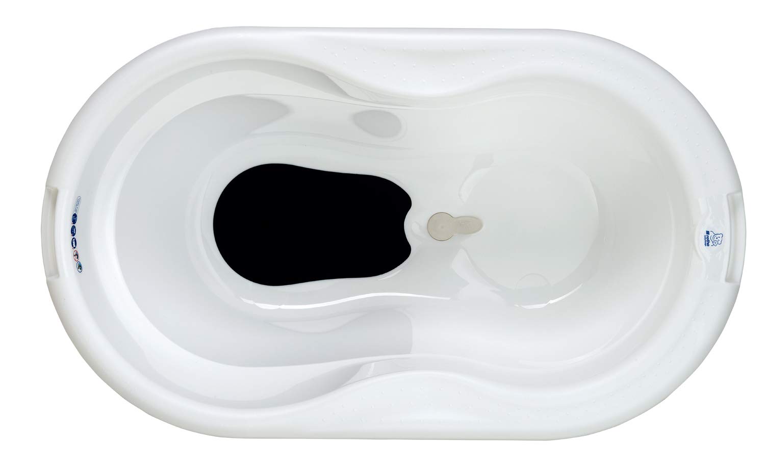 rotho-babydesign-top-badestation-mit-badewanne-und-gestell-wei image 2