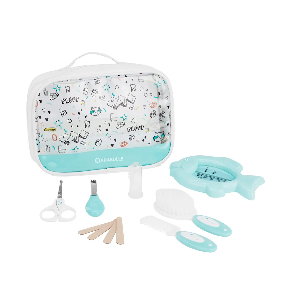 badabulle-baby-splash-pflegeset-7-teilig-transparent image 1