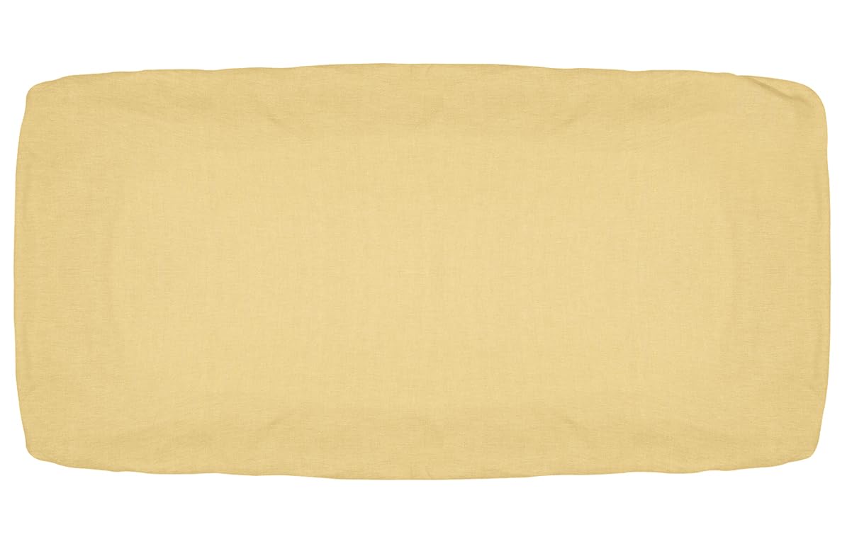 kindsgut-spannbettlaken-baby-60x120-cm-senf-2er-set-baumwolle image 6