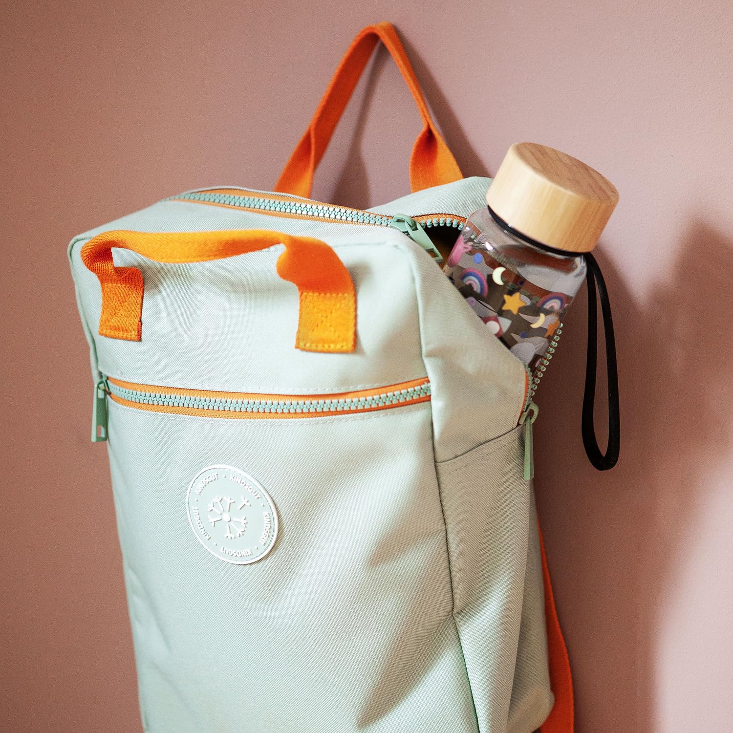 kindsgut-kinderrucksack-mini-aus-recyceltem-pet-aquamarin image 3