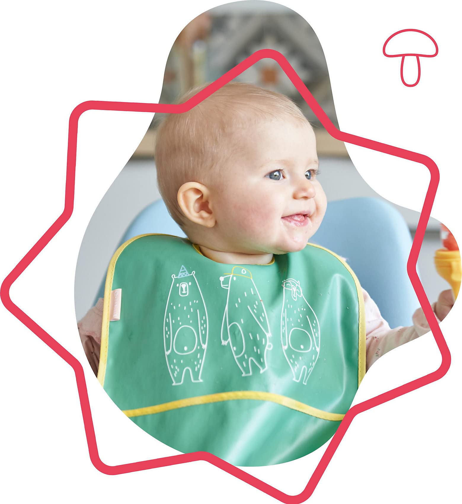 badabulle-l-tzchen-2er-set-wasserfest-mit-auffangtasche-0-3-jahre image 2