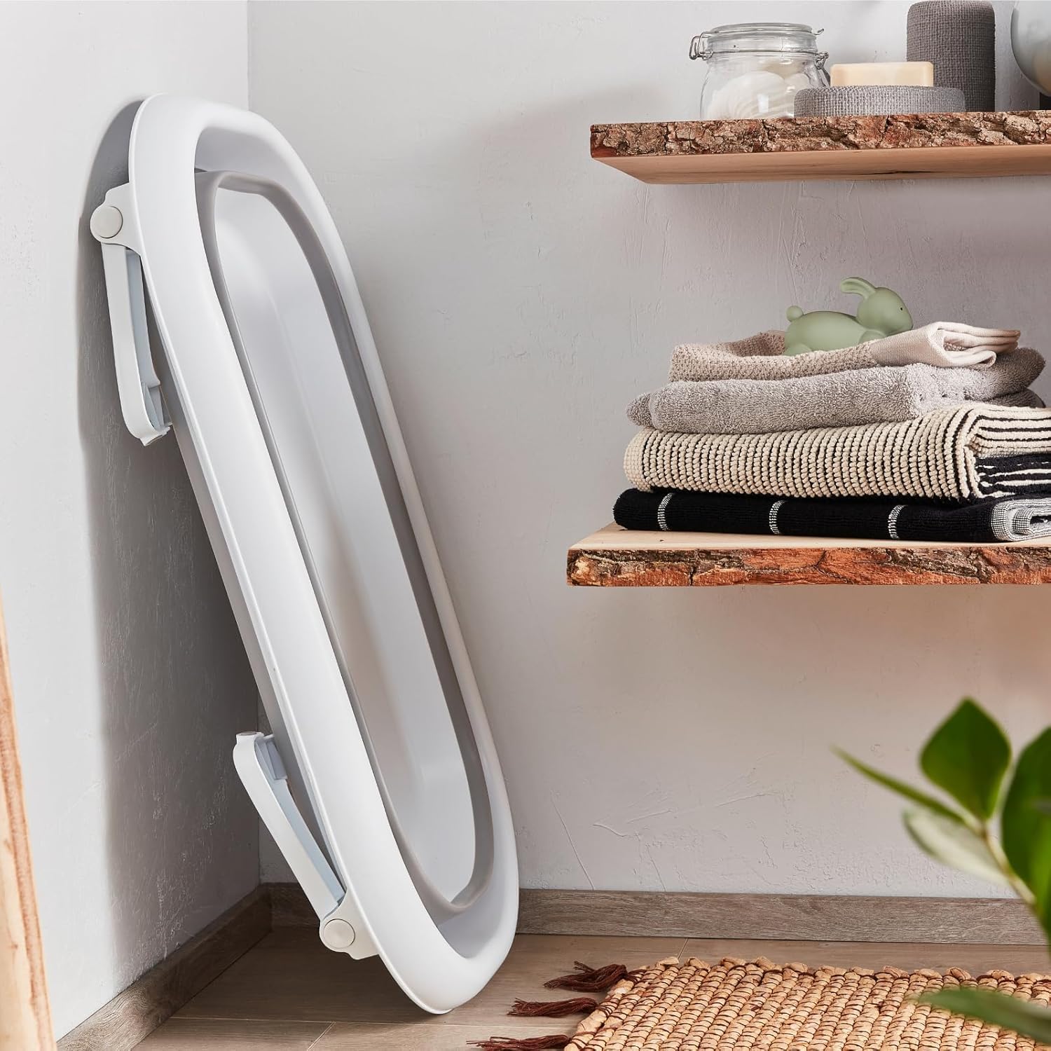 rotho-babydesign-baby-bath-2-go-faltbadewanne-grau image 3