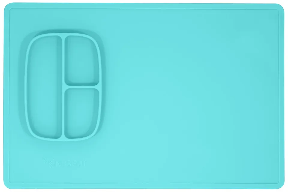 kindsgut-mal-und-bastelunterlage-aus-silikon-mint-50-x-33-cm image 1