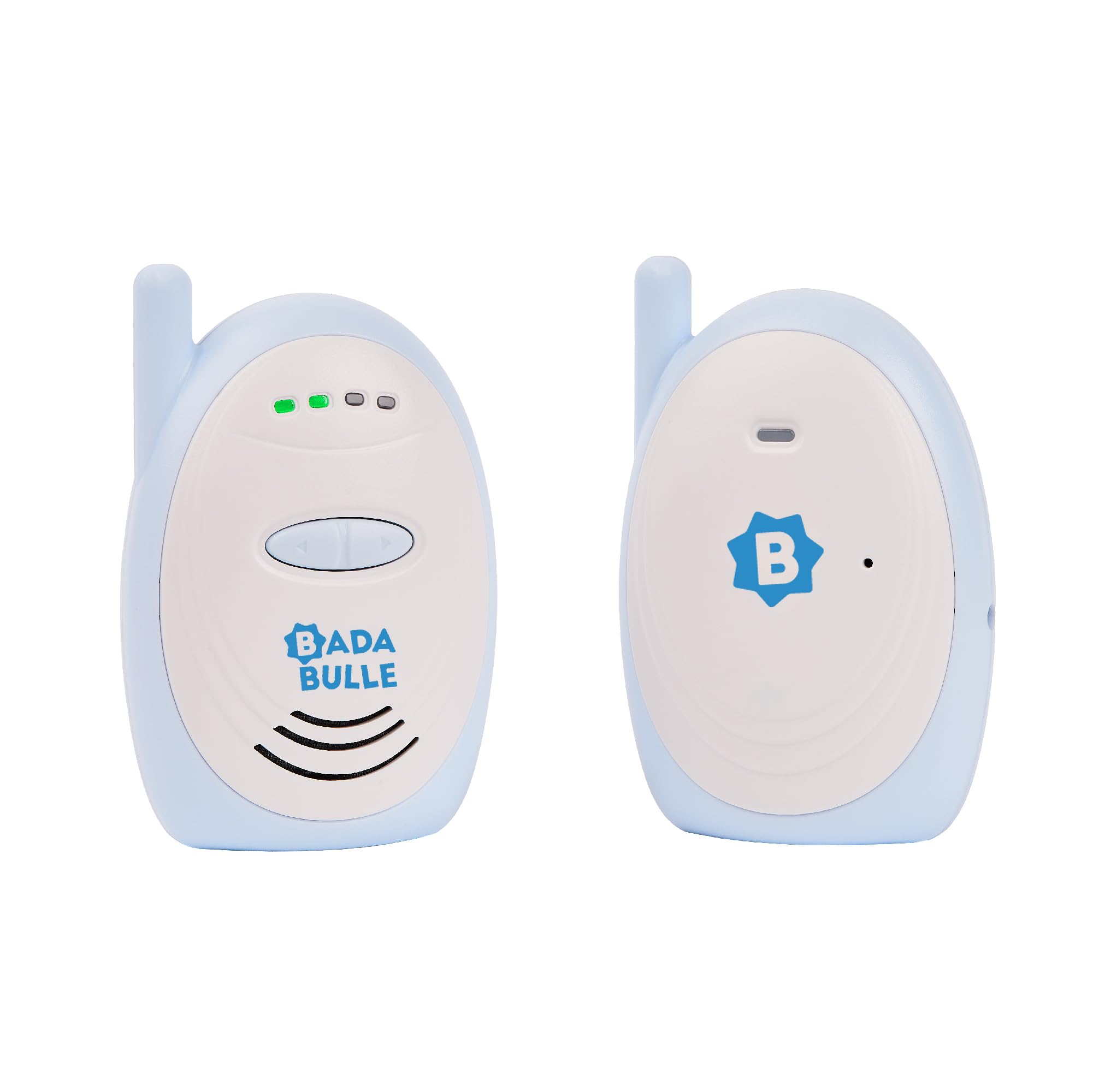 badabulle-audio-babyphone-300-m-reichweite-mit-alarm-batterie-und-netzbetrieb image 1
