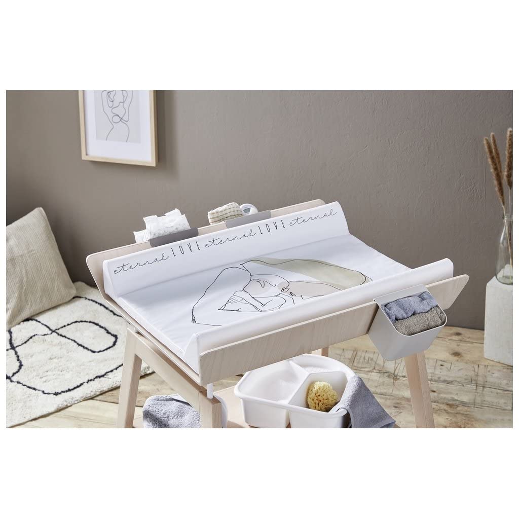 rotho-babydesign-wickelauflage-keil-line-art-eternal-love-wei image 3