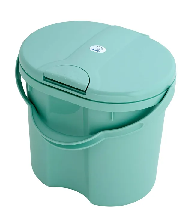 rotho-babydesign-top-windeleimer-11l-tipp-deckel-swedish-green-mintgr-n image 1