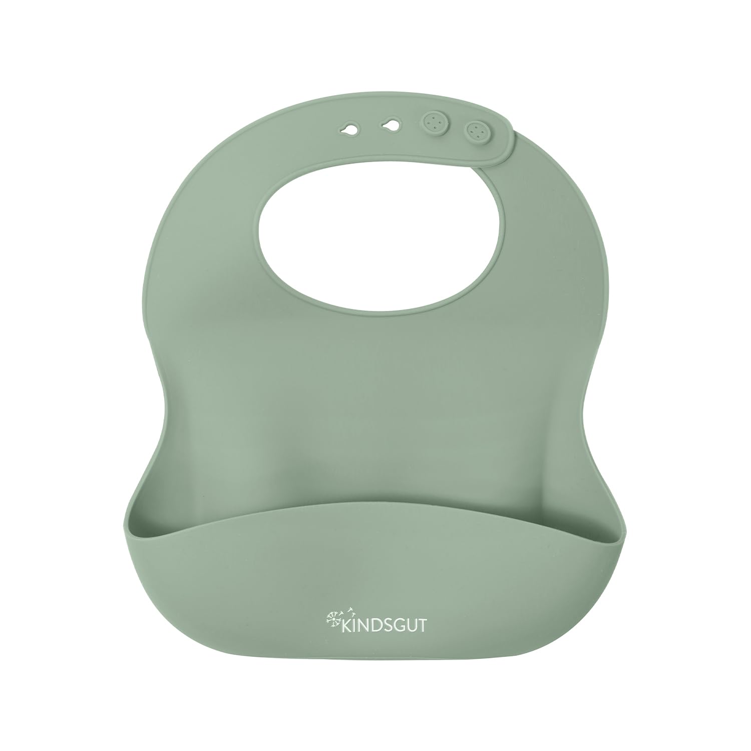 kindsgut-silikonl-tzchen-mit-auffangschale-pistazie image 1
