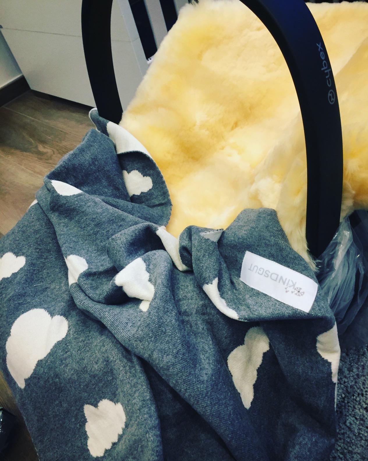 Wunderschöne Babydecke zum Kuscheln