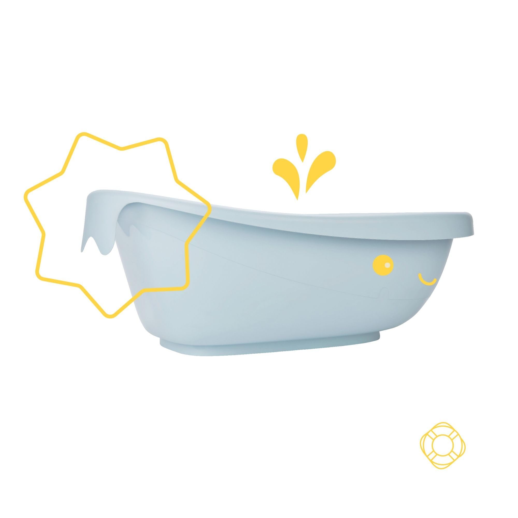 badabulle-baby-badewanne-wal-ergonomische-babybadewanne-bis-24-monate image 4