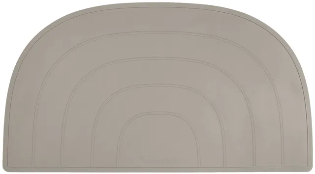 kindsgut-silikon-platzset-regenbogen-taupe image 1