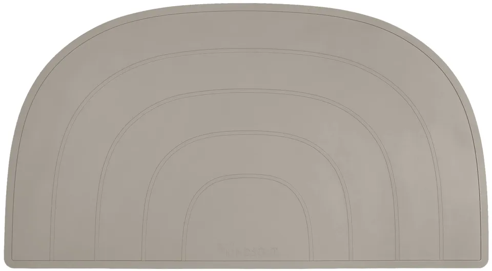 kindsgut-silikon-platzset-regenbogen-taupe image 1