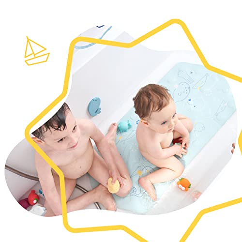 badabulle-xxl-badematte-meerestiere-91-x-40-cm-mit-temperatursensor-rutschfeste- image 7