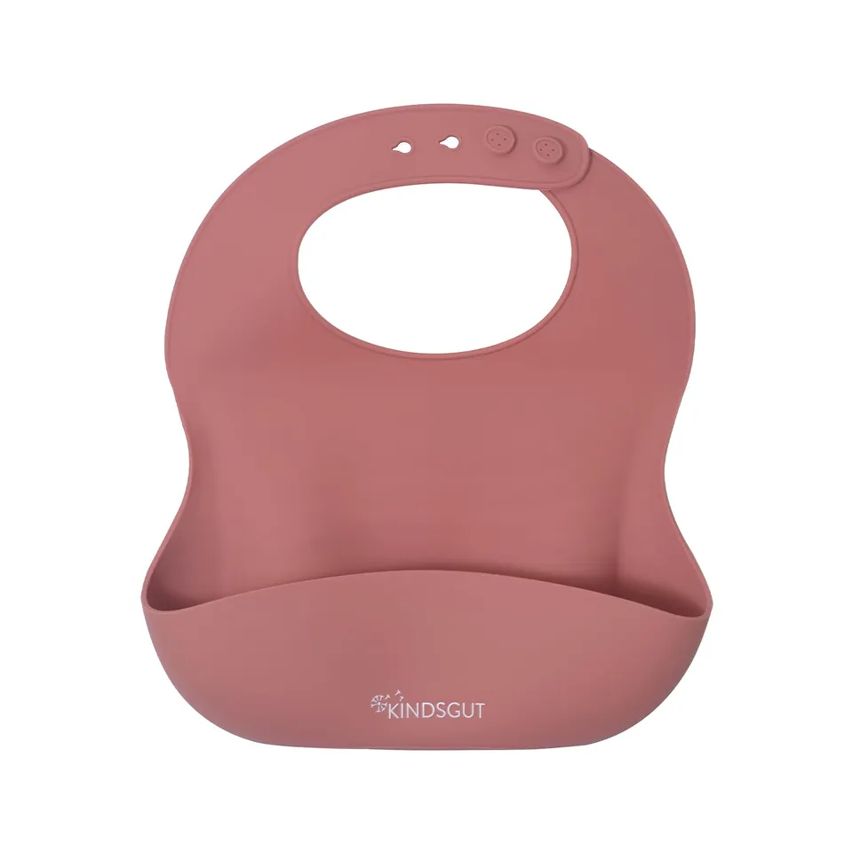 kindsgut-silikonl-tzchen-mit-auffangschale-altrosa-babyl-tzchen-bpa-frei image 1