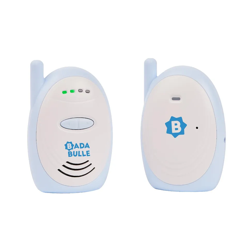badabulle-audio-babyphone-300-m-reichweite-mit-alarm-batterie-und-netzbetrieb image 1