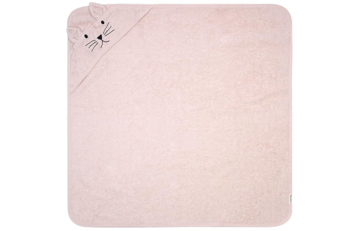 kindsgut-baby-kapuzenhandtuch-katze-rosa-75-x-75-cm-baumwolle image 6
