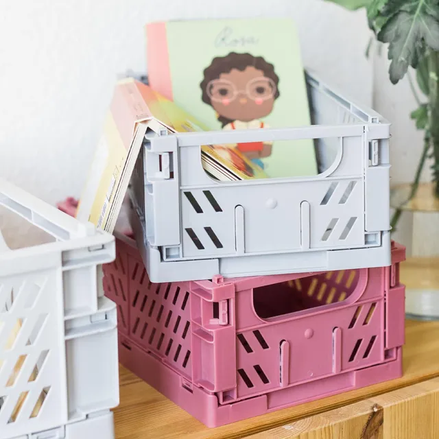 kindsgut-aufbewahrungsboxen-clara-3er-set-faltbar-stapelbar image 1