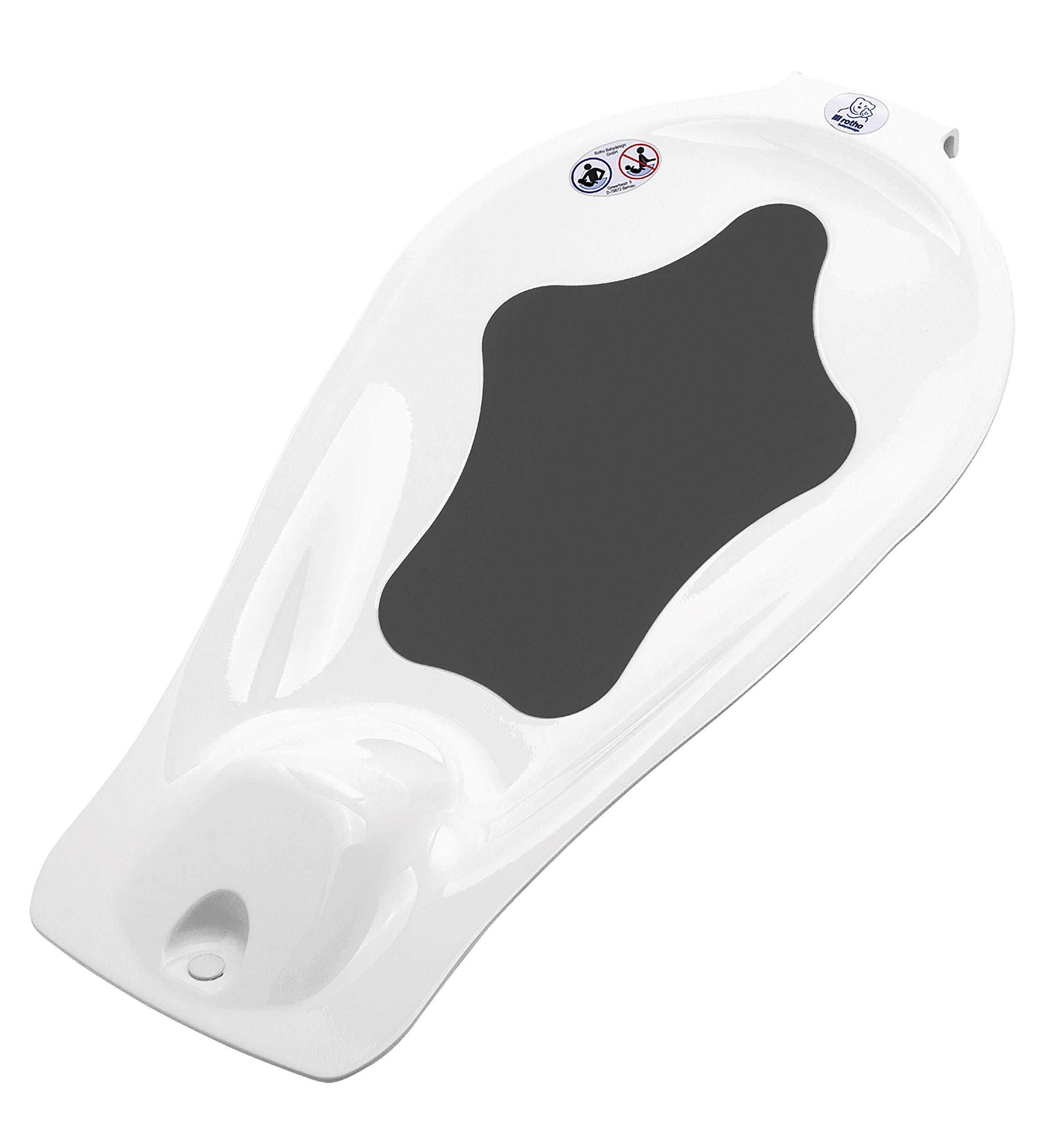 rotho-babydesign-top-xtra-badestation-wei-babybadewanne-mit-gestell-und-wannenei image 3