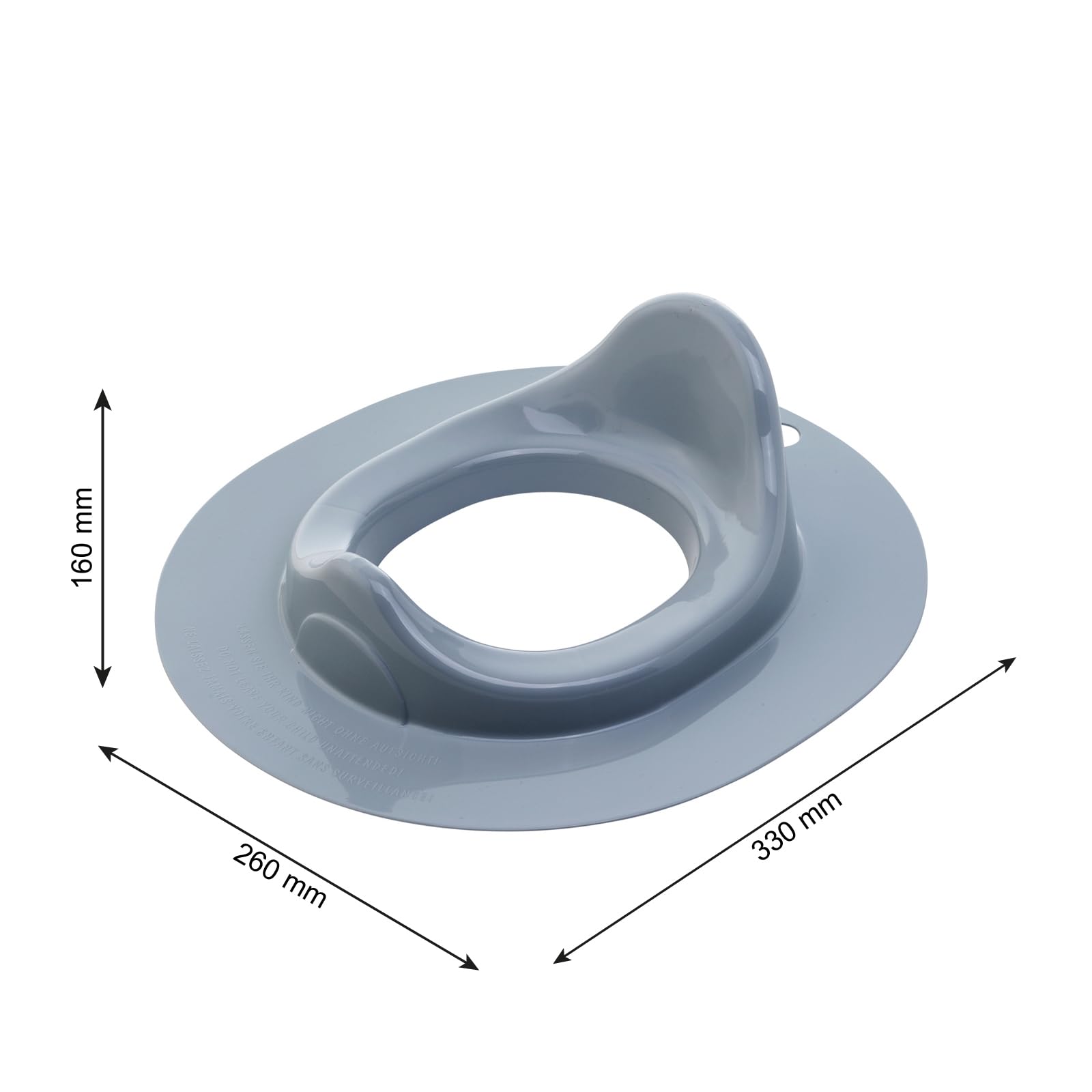 rotho-babydesign-bella-bambina-wc-sitz-grau-stone-grey-kinder-toilettenaufsatz-m image 2