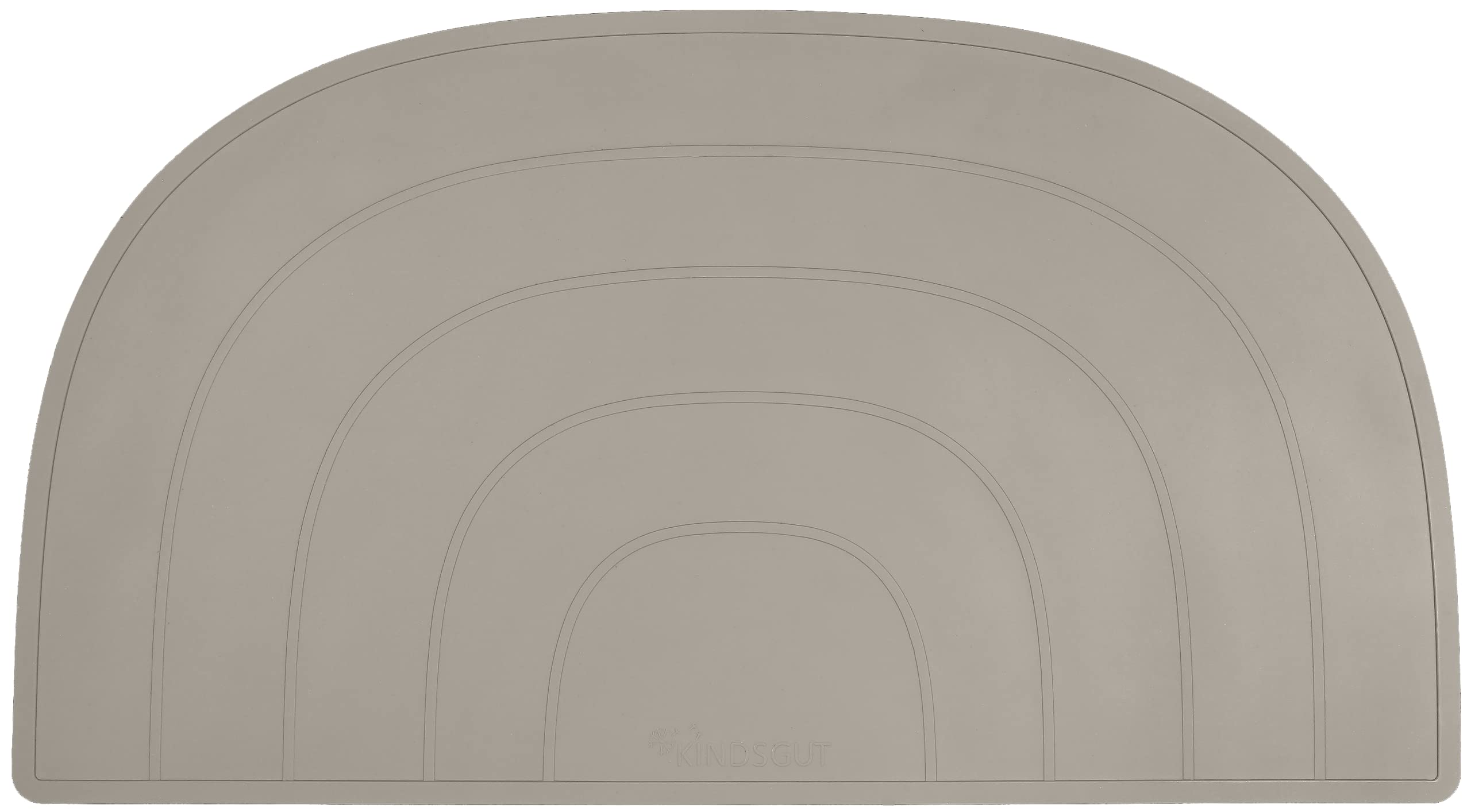 kindsgut-silikon-platzset-regenbogen-taupe image 1