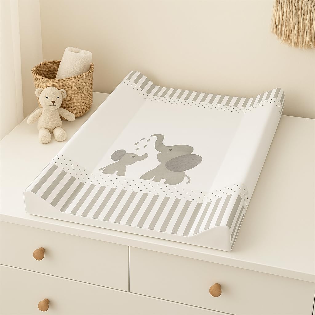 rotho-babydesign-bella-bambina-wickelauflage-keil-50x70-cm-modern-elephant image 4