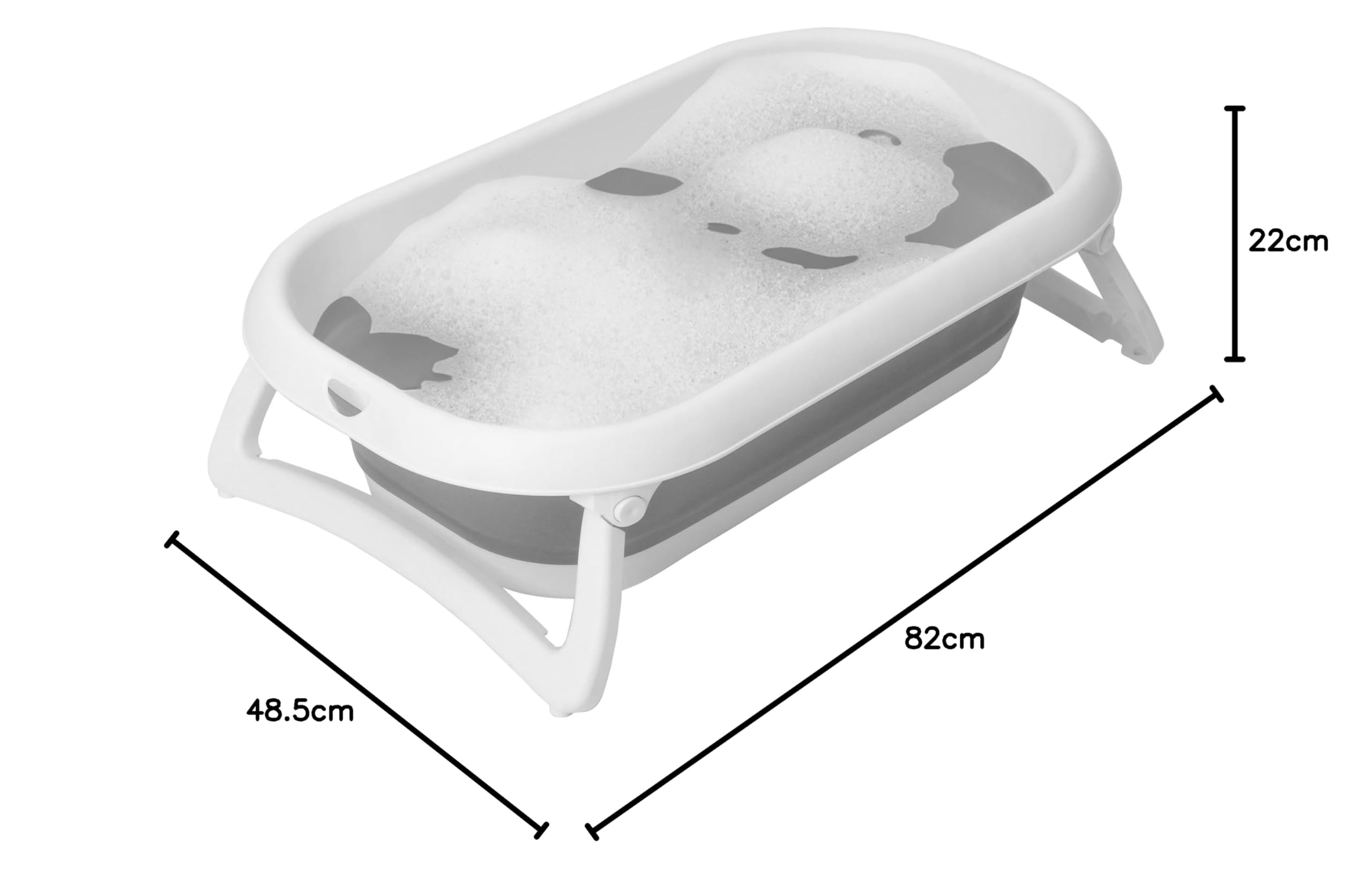 rotho-babydesign-baby-bath-2-go-faltbadewanne-grau image 8