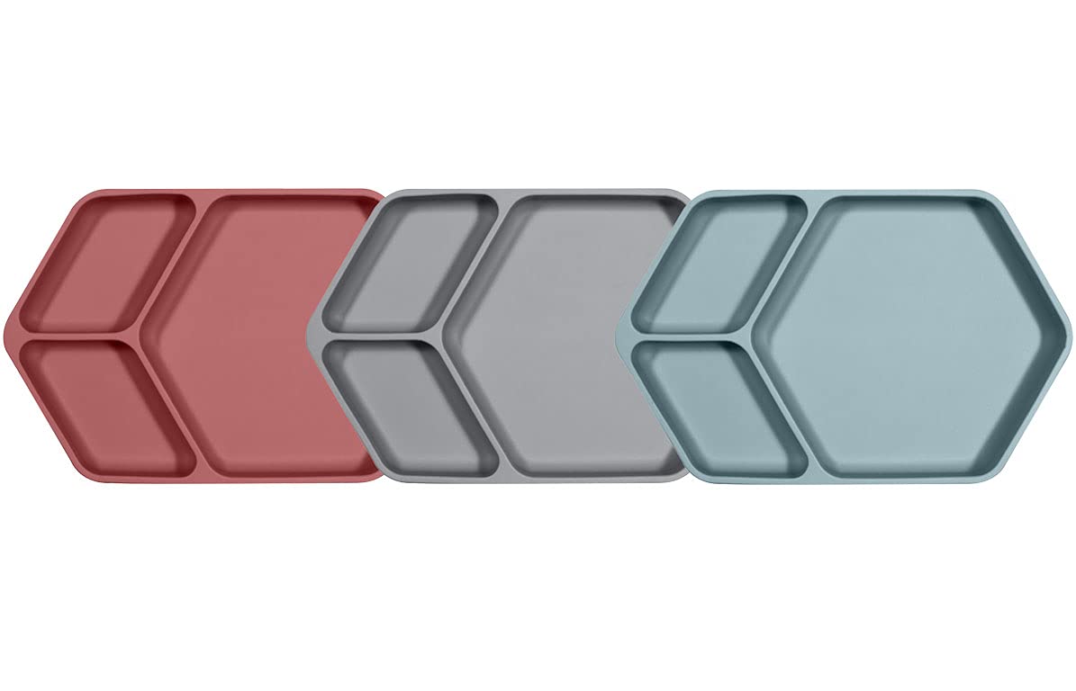 kindsgut-silikon-teller-mit-saugnapf-3-f-cher-aquamarin image 6
