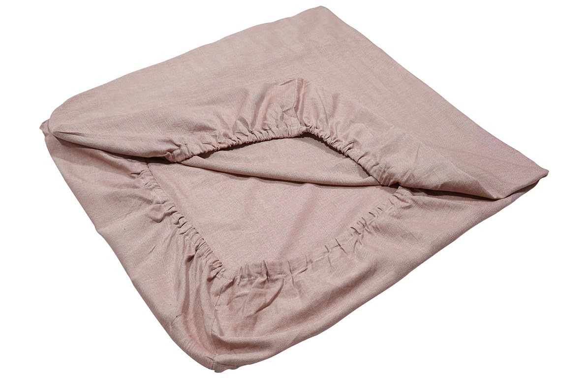 kindsgut-spannbettlaken-baby-70x140-cm-baumwolle-altrosa-2er-set image 7