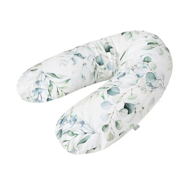 rotho-babydesign-stillkissen-multi-190-x-35-cm-natural-leaves image 1