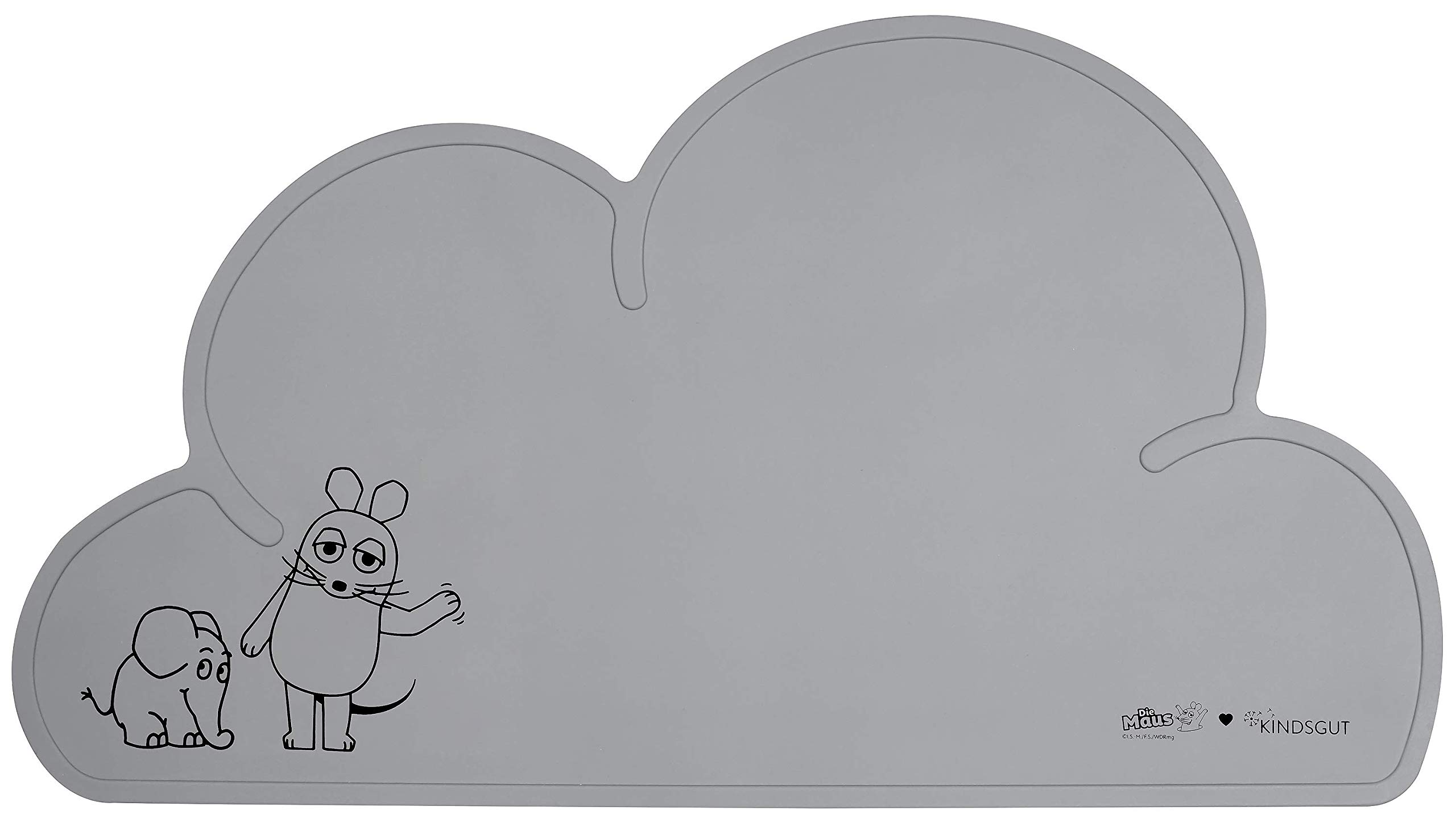 kindsgut-silikon-platzset-wolke-hellgrau-49-x-27-cm image 1
