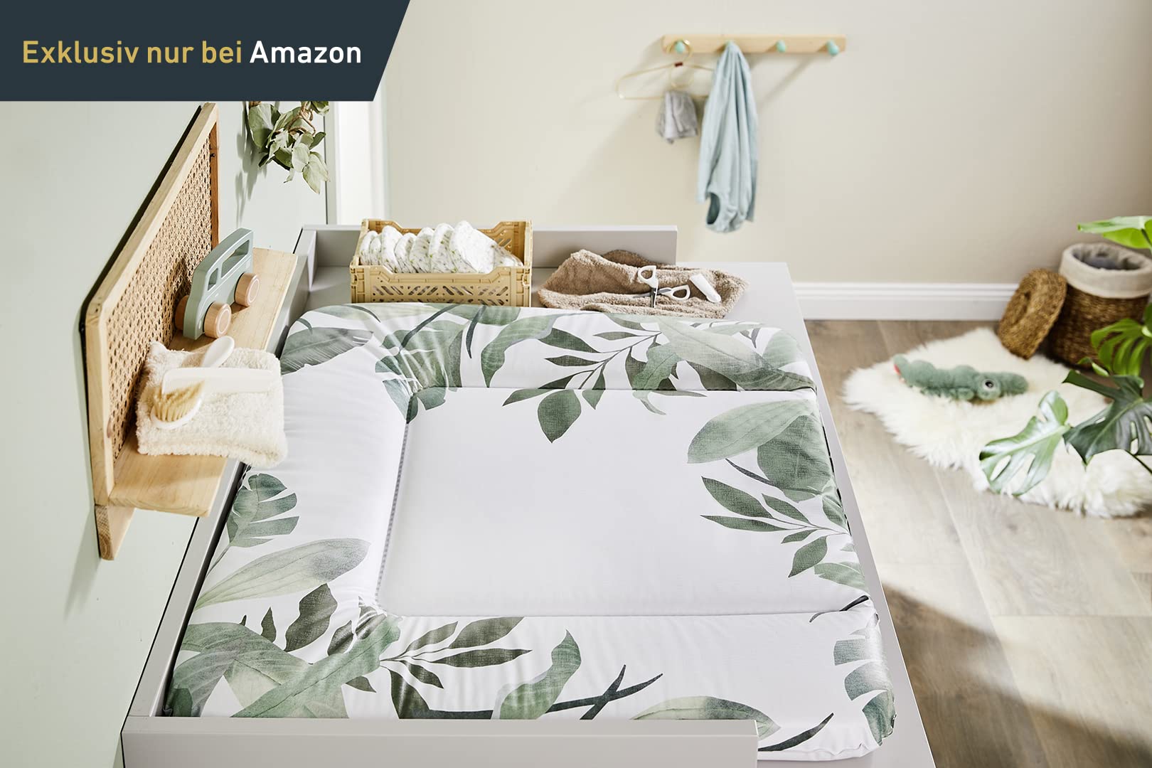 rotho-babydesign-bella-bambina-wickelauflage-breit-85-x-72-cm-soft-tropical image 3