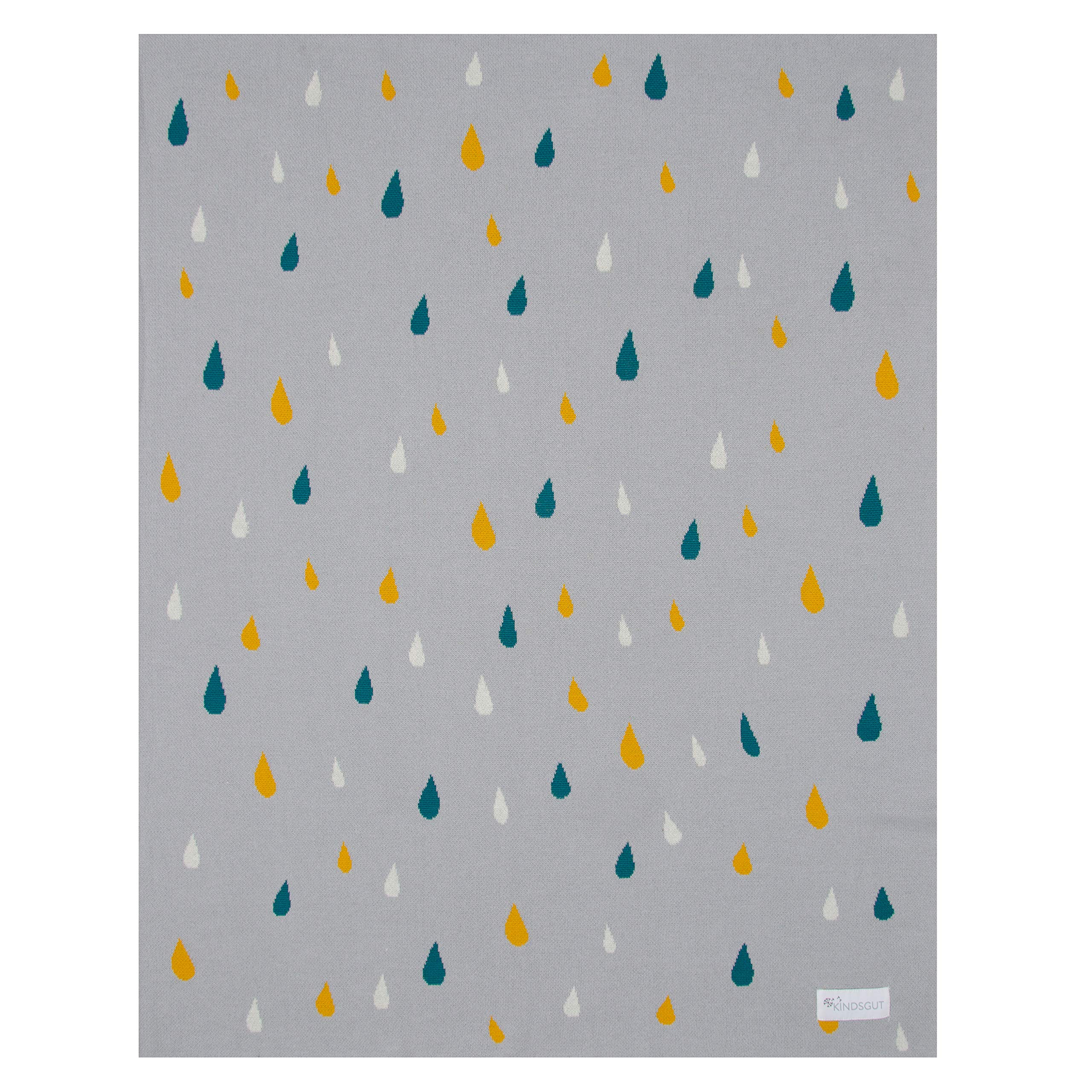 kindsgut-babydecke-baumwolle-80x100-cm-tropfen image 5