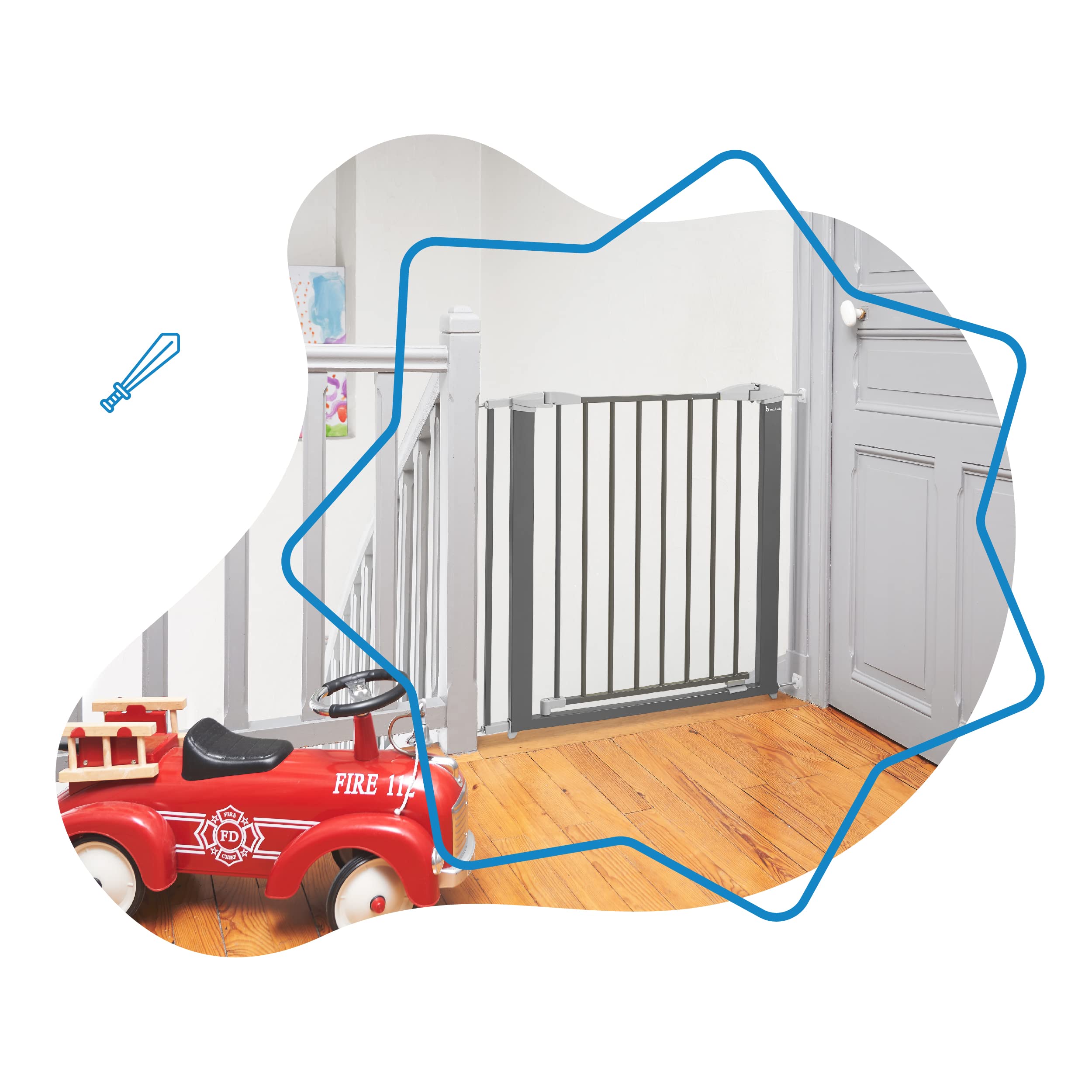 badabulle-kit-mit-2-safe-lock-schutzgitteradaptern-f-r-treppengel-nder image 2
