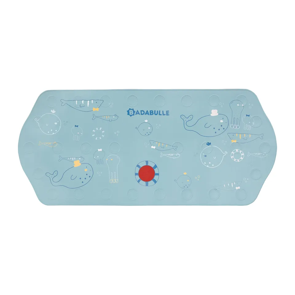 badabulle-xxl-badematte-meerestiere-91-x-40-cm-mit-temperatursensor-rutschfeste- image 1