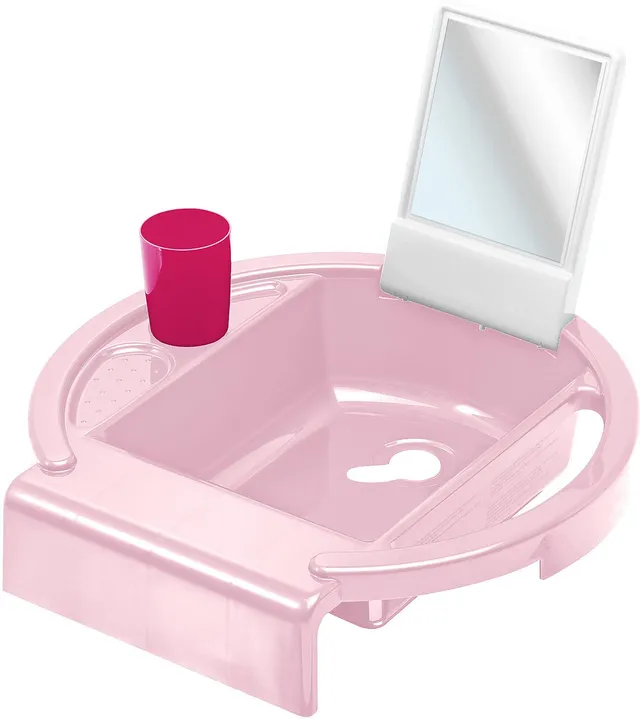 rotho-babydesign-kiddy-wash-kinderwaschbecken-tender-ros-perl-rosa image 1