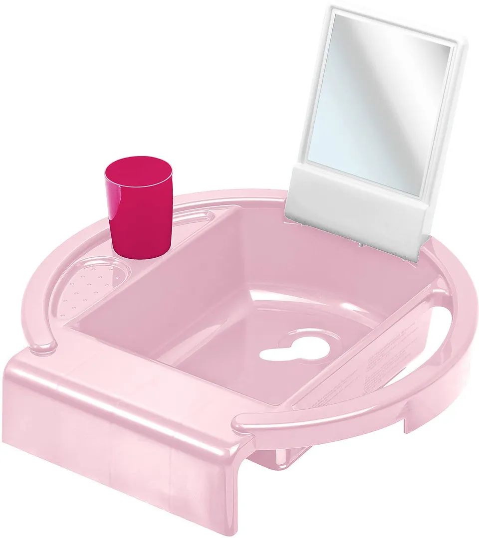 rotho-babydesign-kiddy-wash-kinderwaschbecken-tender-ros-perl-rosa image 1