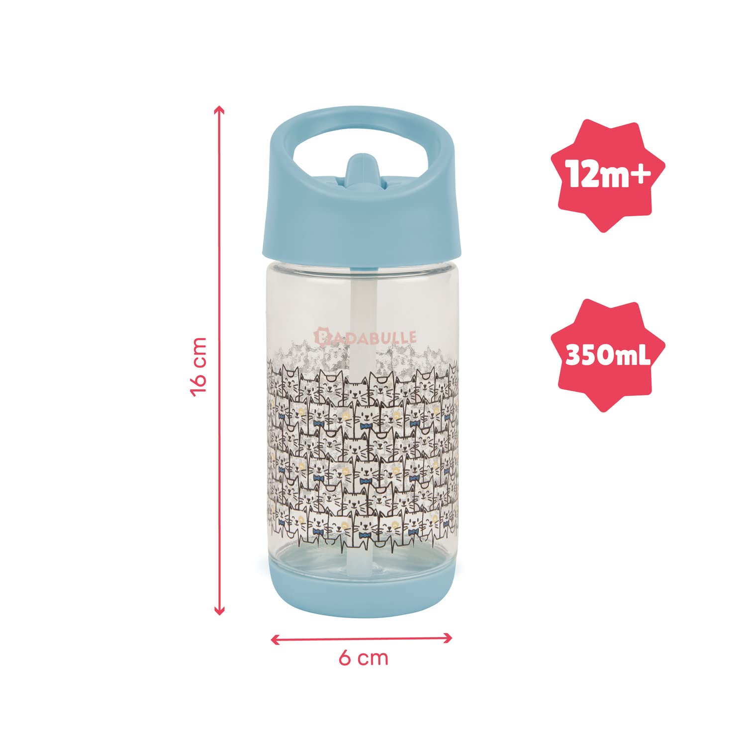 badabulle-trinkflasche-kinder-350-ml-mit-strohhalm-auslaufsicher-ab-6-monaten image 6