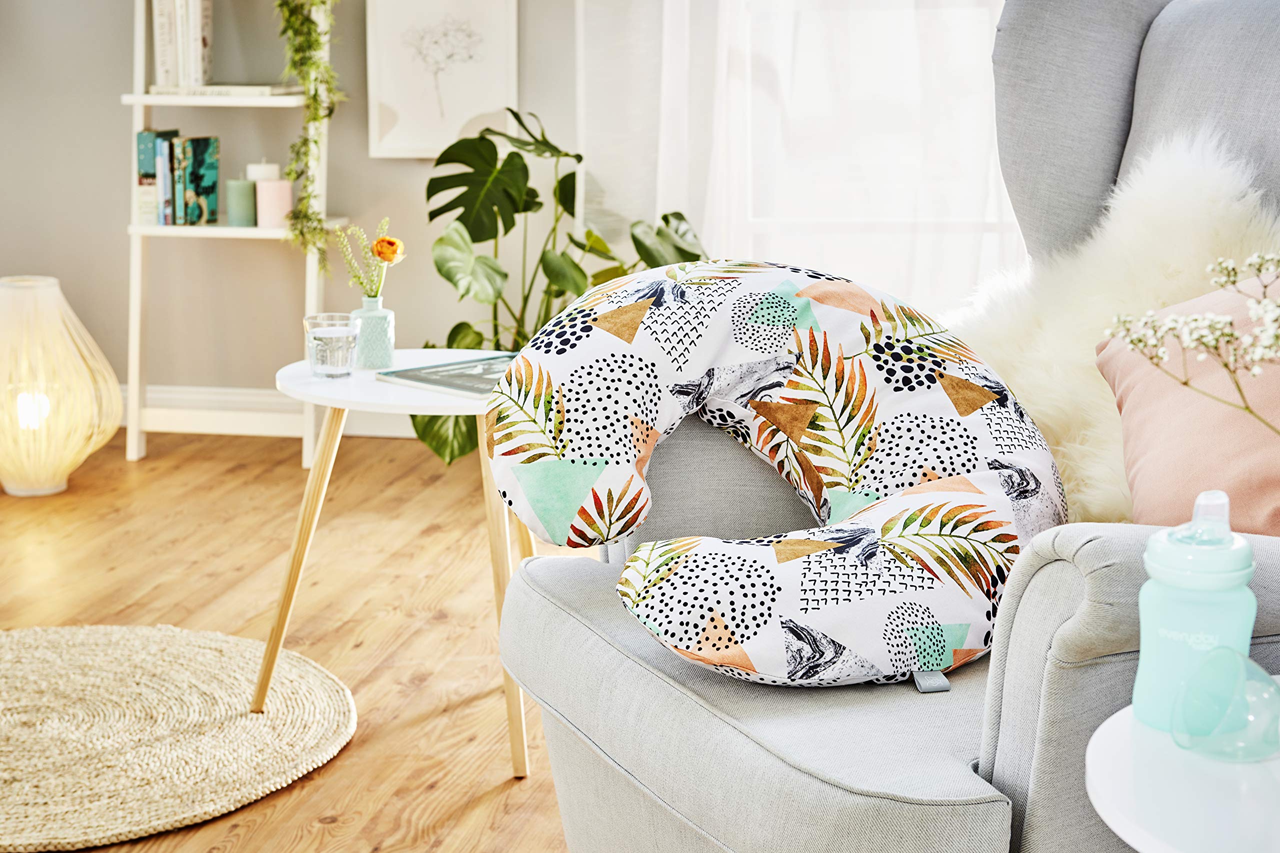 rotho-babydesign-stillkissen-set-mini-180x33-wickelauflage-modern-paradise image 3