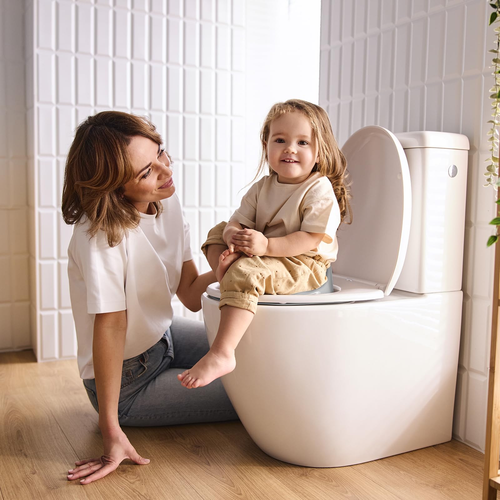 rotho-babydesign-bella-bambina-wc-sitz-grau-stone-grey-kinder-toilettenaufsatz-m image 3