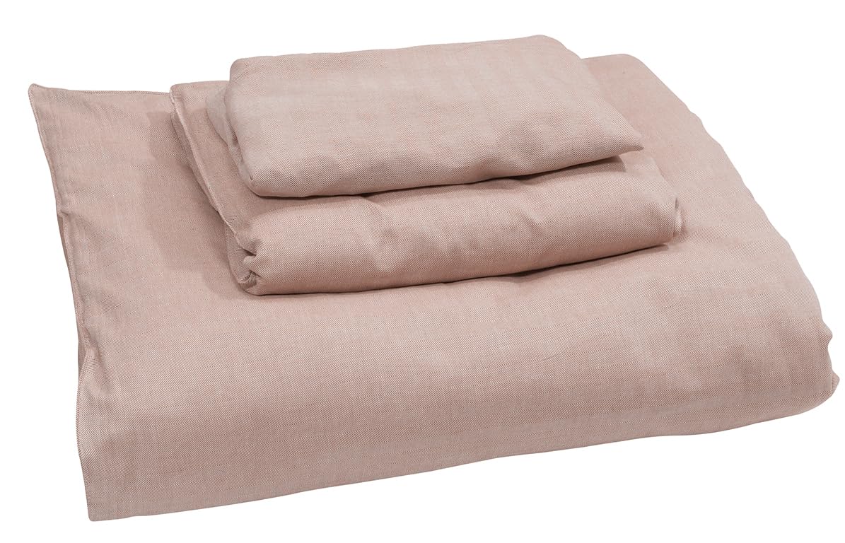 kindsgut-spannbettlaken-baby-70x140-cm-baumwolle-altrosa-2er-set image 8
