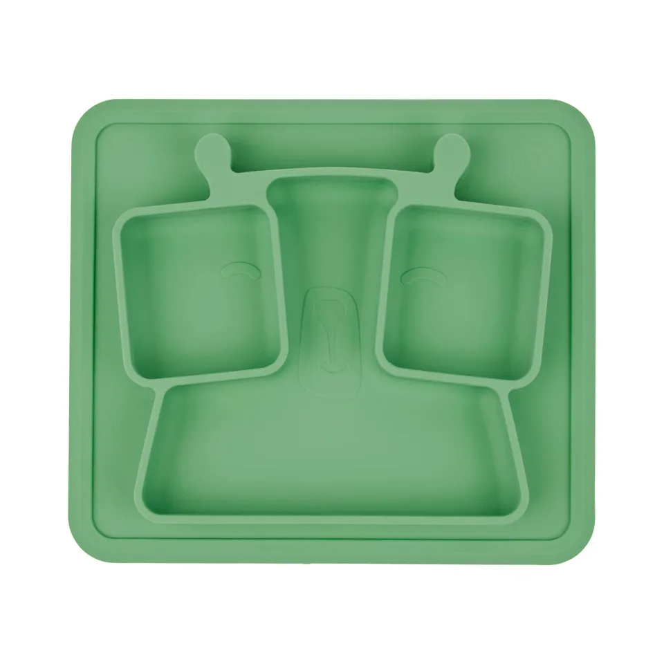 badabulle-rutschfester-silikonteller-3-bereiche-350-ml image 1
