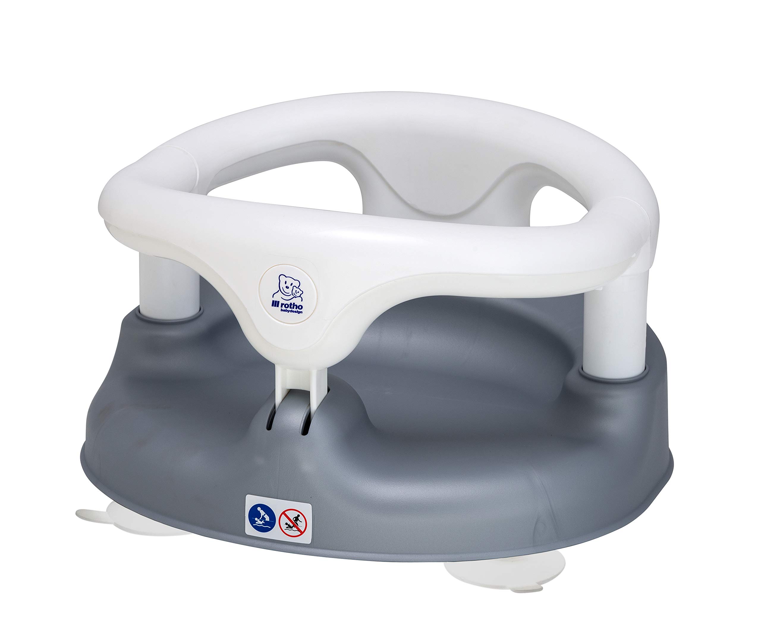 rotho-babydesign-badewannensitz-35-x-31-3-x-22-cm-grau-mintgr-n-7-16-monate-bis- image 6